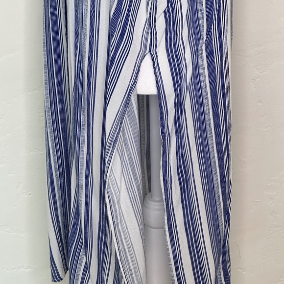 En Creme MOONFLOWER BLOUSE (NAVY) - L / NAVY/WHITE PRINT - Picture 8 of 15